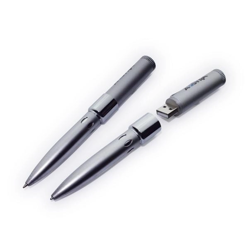 Memoria USB Boligrafo metalico