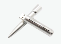 Memoria USB Boligrafo metalico