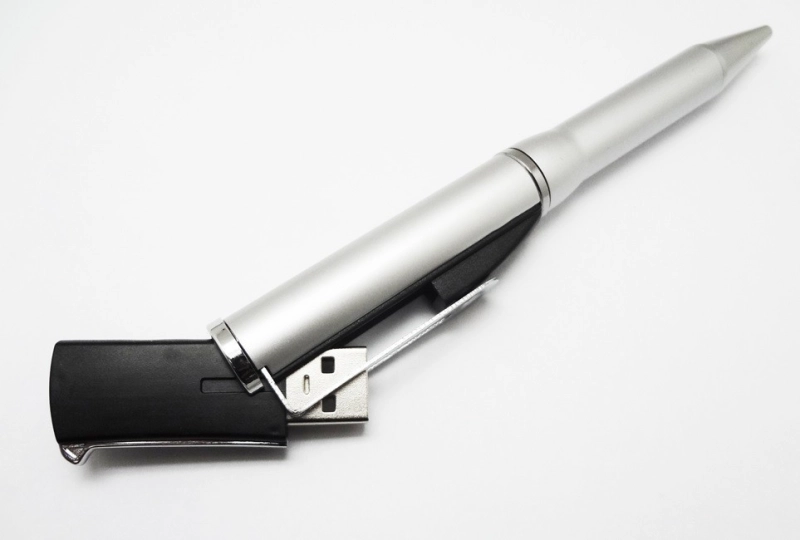 Memoria USB Boligrafo metalico