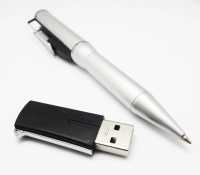 Memoria USB Boligrafo metalico