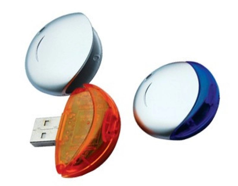 Memoria USB plastica redonda