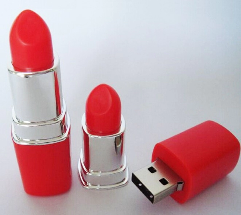 Memoria USB plastica en forma de Labial