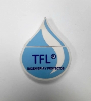 Memoria USB en PVC 2D diseño de Gota
