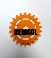 Memoria USB en PVC 2D diseño logo REMCOL