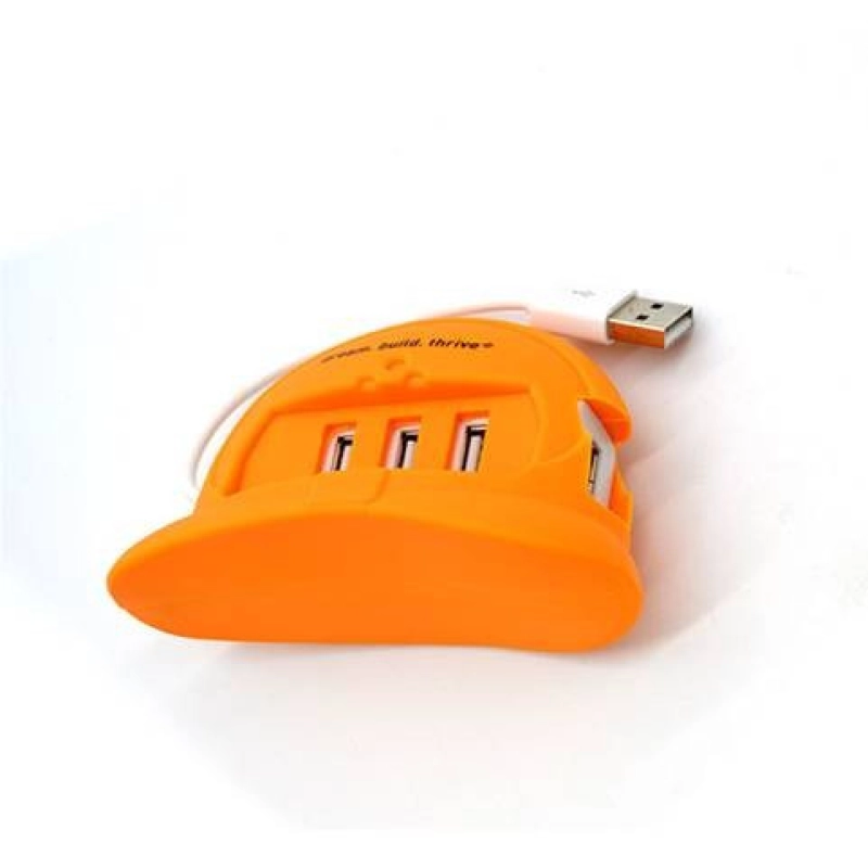 HUB elaborado en PVC en 3D, en diseño especial