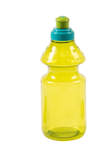 Botilito de 350 ml, 11 onzas, 17.5 x 6.5 cmts, tapa Push Pull