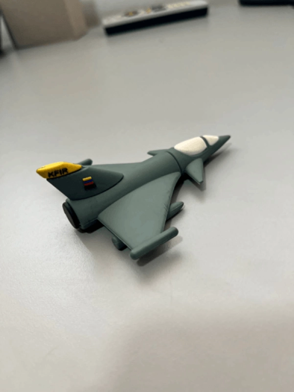Memoria USB en PVC 3D diseño Avion De Guerra