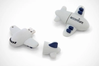 Memoria USB en PVC 3D diseño Avion