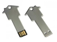 Memoria USB Metalica en forma de Llave y de Casa