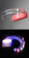 Manilla o Brazalete LED elaborado en ABS, sin Control de Voz