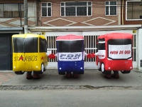 Dummy Inflable Caminante en forma de Bus