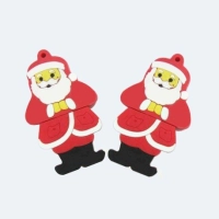 Memoria USB en PVC 2D diseño Papa Noel