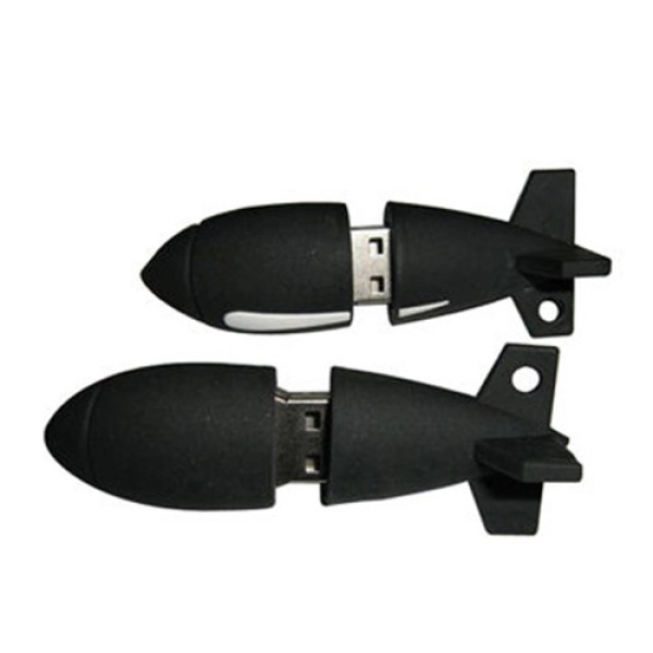 Memoria USB en PVC 3D diseño Cohete