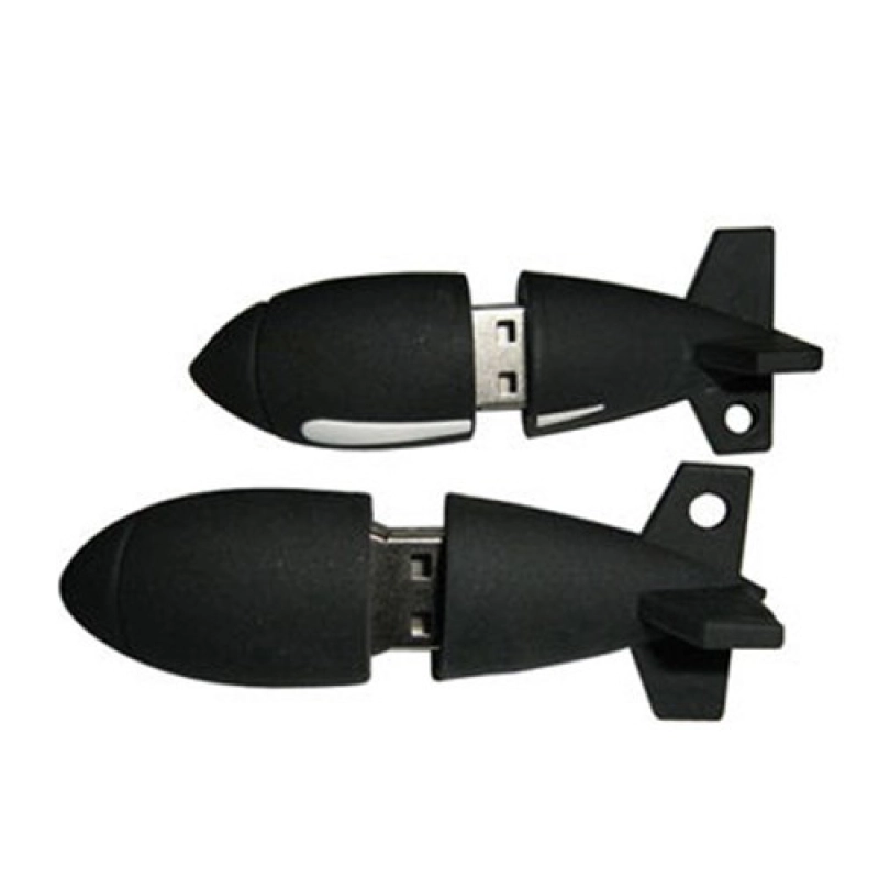 Memoria USB en PVC 3D diseño Cohete