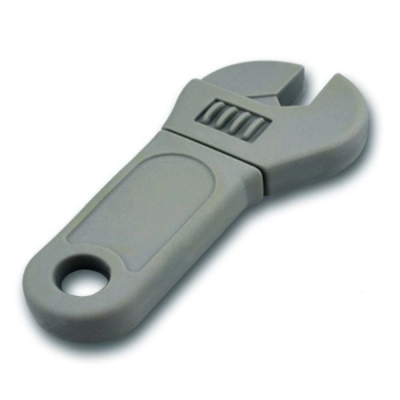Memoria USB en PVC 2D diseño Llave Inglesa