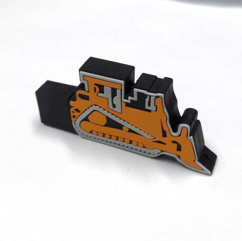 Memoria USB en PVC 2D diseño Tractor