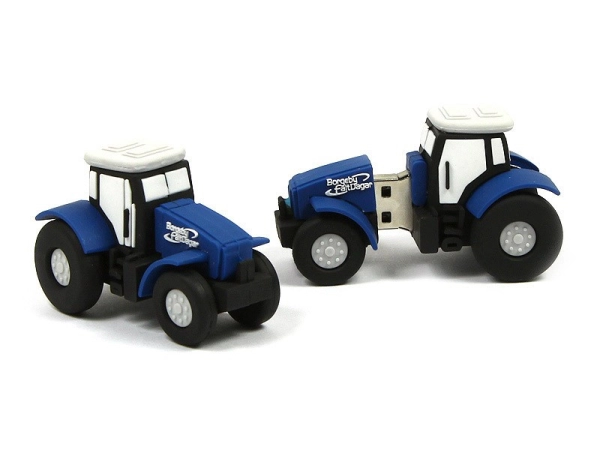 Memoria USB en PVC 3D diseño Tractor