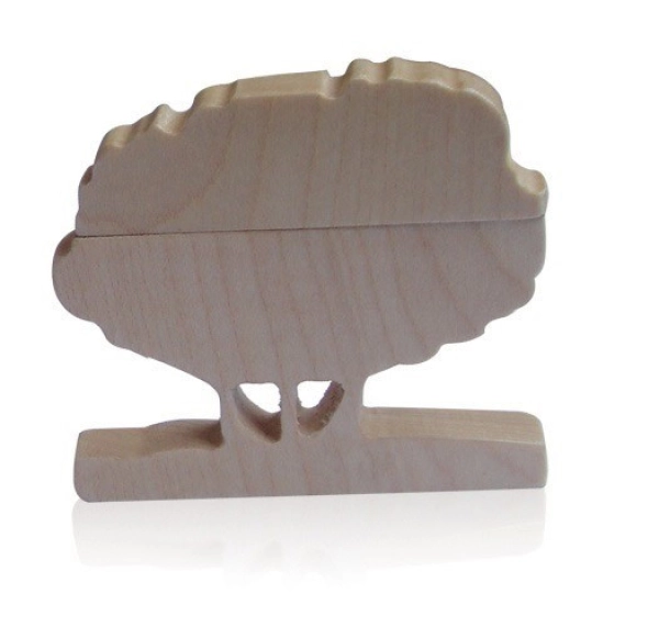Memoria USB en madera en forma de Arbol