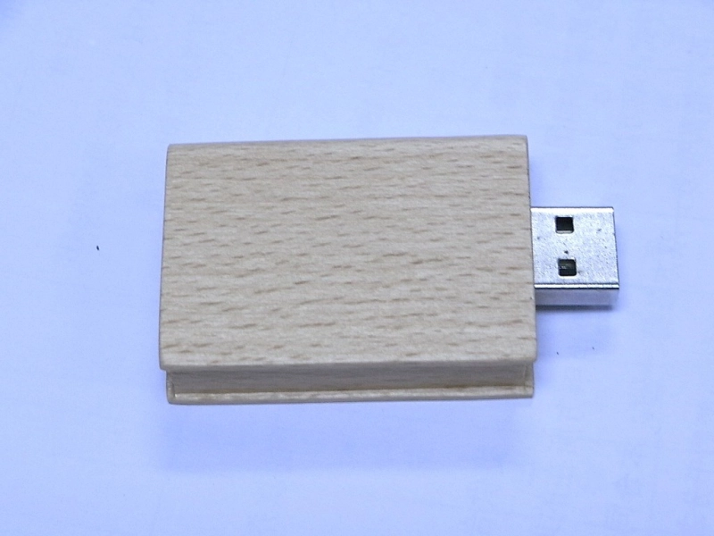 Memoria USB en madera en forma de Libro