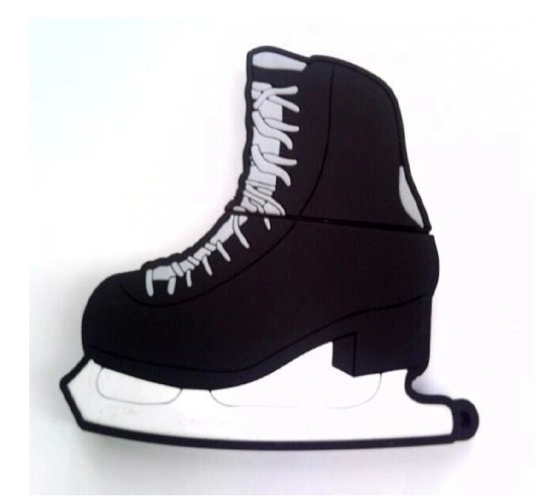 Memoria USB en PVC 2D diseño Patin