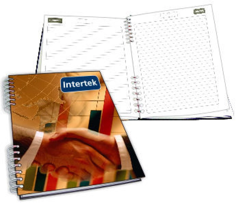 Cuaderno Argollado Pasta Dura, tamaño Carta, de 21 x 27 cmts