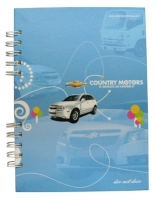 Cuaderno Argollado Pasta Dura tamaño 22 x 14 cmts