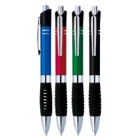 Boligrafo Balotelli, plastico, con Grip ergonómico y Clip Metalico