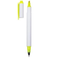 Boligrafo Tosh, plastico, con Resaltador