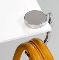 Gancho Porta Carteras plegable metalico redondo, 4.6 cmts diametro