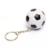 Llavero Balon de Futbol Antitress, en PU, de 4.5 cmts de diametro