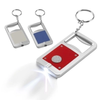 Llavero Destapador Linterrna Led, 7.2 x 3.8 x 0.7 cmts