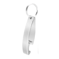 Llavero Destapador Metalico, 7 x 2.5 cmts.