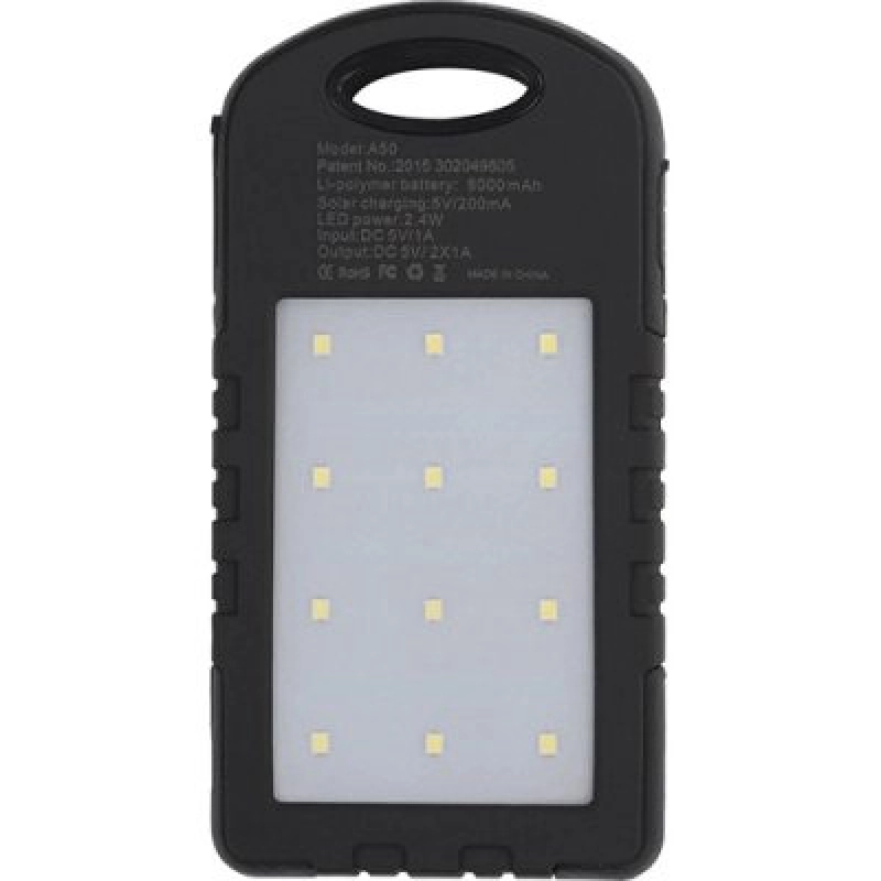 Power Bank Scout, solar, 3500 mAh, 7.5 x 14.5 x 1.5 cmts