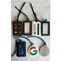 Identificador de Maletas microinyectado Rectangular, alto relieve, 10.3 x 6.3 x 0.3