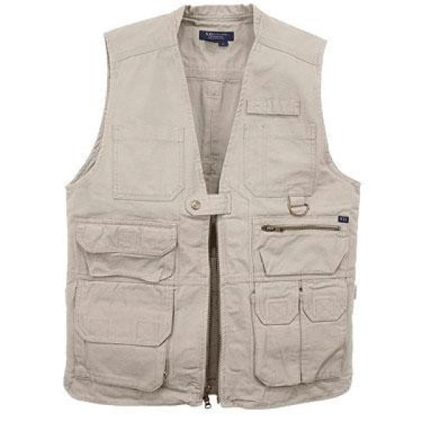 Chaleco Hulk, para Periodsta, en Drill, con 6 bolsillos,