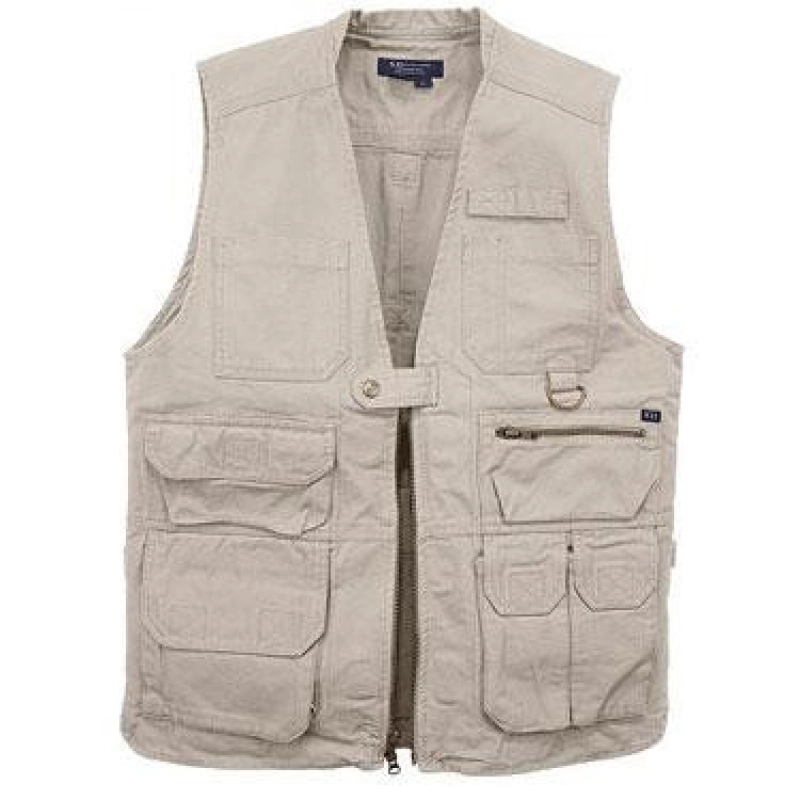 Chaleco Hulk, para Periodsta, en Drill, con 6 bolsillos,