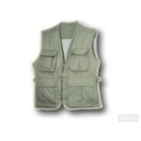 Chaleco Cowboys para Periodista, en drill, con 4 bolsillos