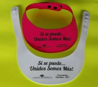 Visera Formosa elaborada en material Fomi, con medidas 26 x 30 cmts