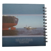 Cuaderno Argollado pasta dura de 17 x 17 cmts