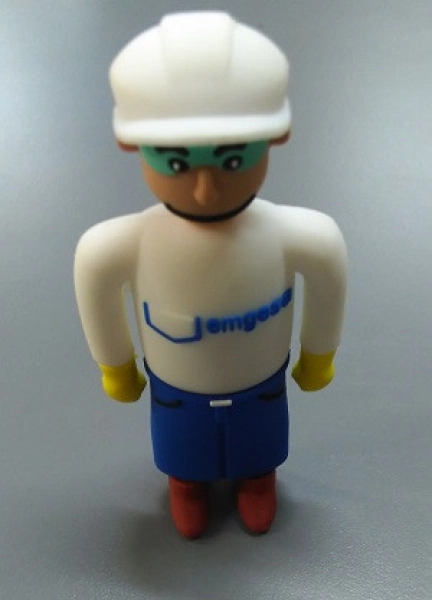 Memoria USB en PVC 3D diseño Figura Humana
