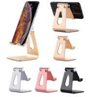 Stand Metalico para Celular y Tablet, tamaño 65 x 71 x 86 mm