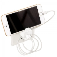 Sujetador Cube, base para cargadores de pared, 2.7 x 2.7 x 2.8 cmts