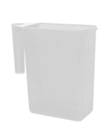 Jarra Rectangular, de 1 LT, 16.8 x 18.1 x 7 cmts