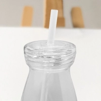 Vaso Pitillo Eleven, plastico, libre de BPA, 500 ml, 19.5 x 6.5 cmts